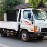 Xe Tải Hyundai New Mighty N250 2.4 Tấn Thùng Lửng Gắn Bửng Nâng