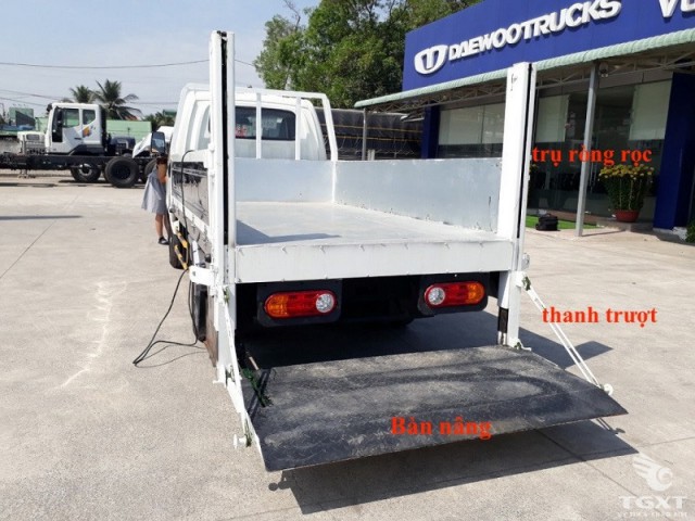 Xe Tải Hyundai New Mighty N250 2.4 Tấn Thùng Lửng Gắn Bửng Nâng - Ảnh 2