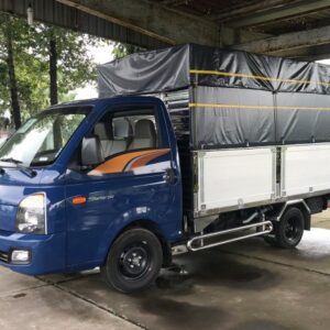 Xe Tải Hyundai New Porter H150 1T5 Thùng Bạt Gắn Bửng Nâng