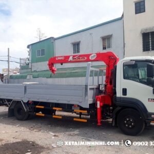 Alternative view of Xe Tải Isuzu FRR90N 5 Tấn Gắn Cẩu Unic 3 Tấn 4 Khúc