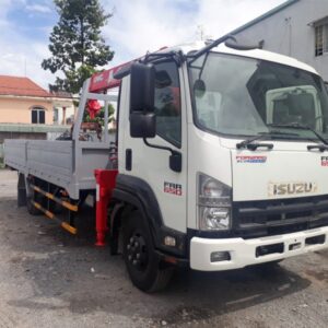 Alternative view of Xe Tải Isuzu FRR90N 4T2 Gắn Cẩu Unic 3 Tấn 6 Khúc
