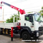 Xe Tải Isuzu 6T4 FVR34Q Gắn Cẩu Unic 5 Tấn 4 Khúc