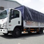 Xe Tải Isuzu 3T5 Thùng Bạt Bửng Nâng - NPR400