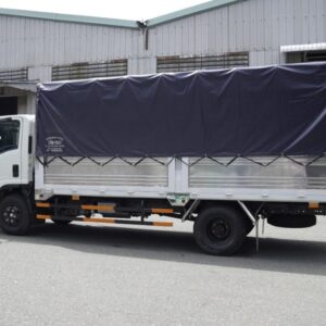 Alternative view of Xe Tải Isuzu 3T5 Thùng Bạt Bửng Nâng - NPR400