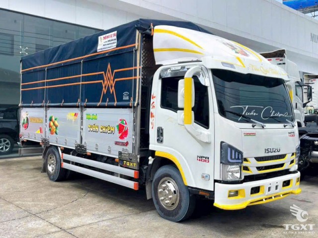Xe Tải Isuzu NPR85KE5 3.5 Tấn Thùng Bạt - Ảnh 3