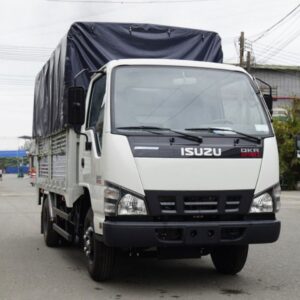 Xe Tải Isuzu 1T49 Thùng Bạt Gắn Bửng Nâng - QKR230