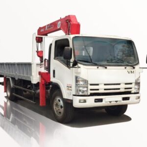 Xe Tải Isuzu Vĩnh Phát 5T7 Gắn Cẩu Unic URV554