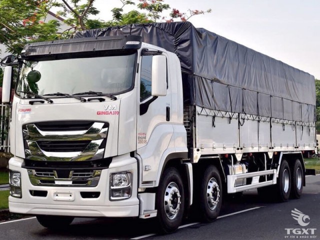 Xe Tải Isuzu Vĩnh Phát GINGA 17T9 4 Chân Thùng Bạt