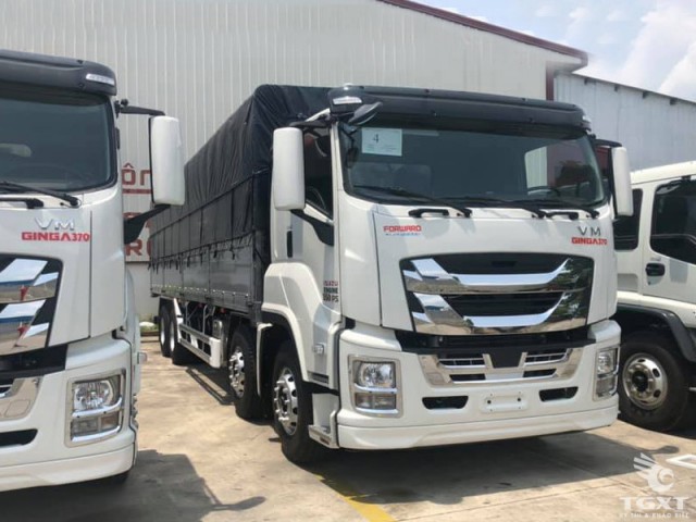 Xe Tải Isuzu Vĩnh Phát GINGA 17T9 4 Chân Thùng Bạt - Ảnh 2