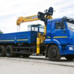 Xe Tải Kamaz 10 Tấn Gắn Cẩu Soosan 7 Tấn 6 Khúc SCS746L