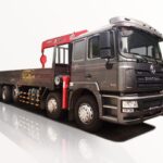 Xe Tải Shacman 5 Chân 20 Tấn Gắn Cẩu Unic URV553