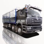Xe Tải Shacman 5 Chân Thùng Mui Bạt 22 Tấn