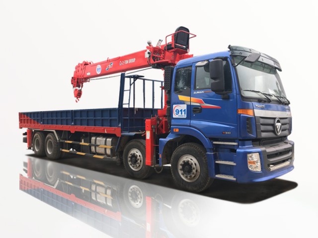 Xe Tải Thaco Auman C160 7T2 Gắn Cẩu ATOM514 5 Tấn 4 Khúc