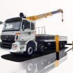 Xe Tải Thaco Auman C300B 4 Chân 14 Tấn Gắn Cẩu Soosan SCS746L