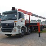Xe Tải Thaco Auman C160 7 Tấn Gắn Cẩu Kanglim KS1056T/S 5 Tấn 6 Khúc