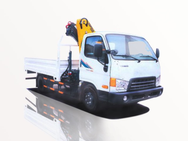 Xe Tải Thaco HD500 4 Tấn Gắn Cẩu COPA 4 Tấn 3 Khúc