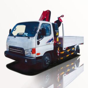 Xe Tải Thaco HD650 5T3 Gắn Cẩu Passi 3T8 4 Khúc