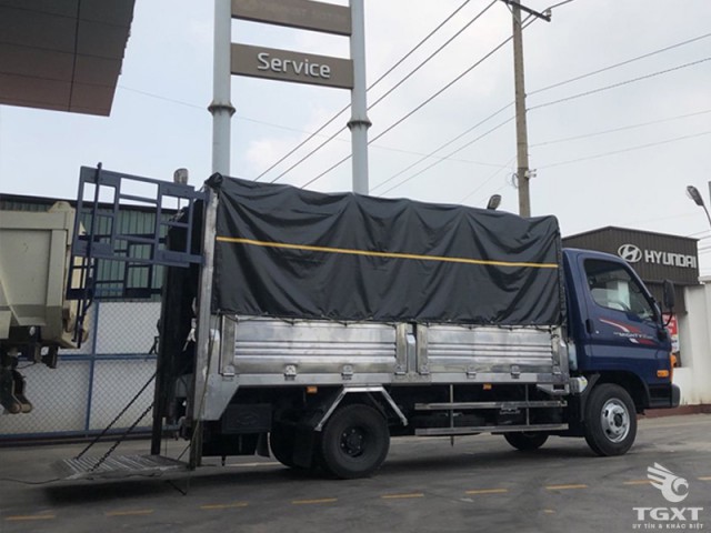 Xe Tải Hyundai New Mighty N250 2T4 Thùng Bạt Gắn Bửng Nâng - Ảnh 2