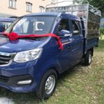 Xe Tải Nhẹ Trường Giang T3 Cabin Đôi 810Kg Thùng Bạt