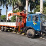 Xe Tải Cẩu Veam VT1100 3 Chân 7T5 Gắn Cẩu Kanglim KS2056H