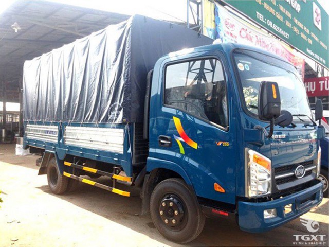 Xe Tải Veam VT200 1.9 Tấn Thùng Bạt